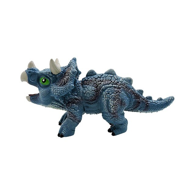 Mini dinozaury - imitacja zabawki dinozaur w kolorze, ściskaj i wzywaj, słodkie zwierzątka, chłopięcy prezent - Wianko - 2