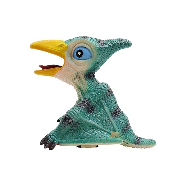 Mini dinozaury - imitacja zabawki dinozaur w kolorze, ściskaj i wzywaj, słodkie zwierzątka, chłopięcy prezent - Wianko - 3