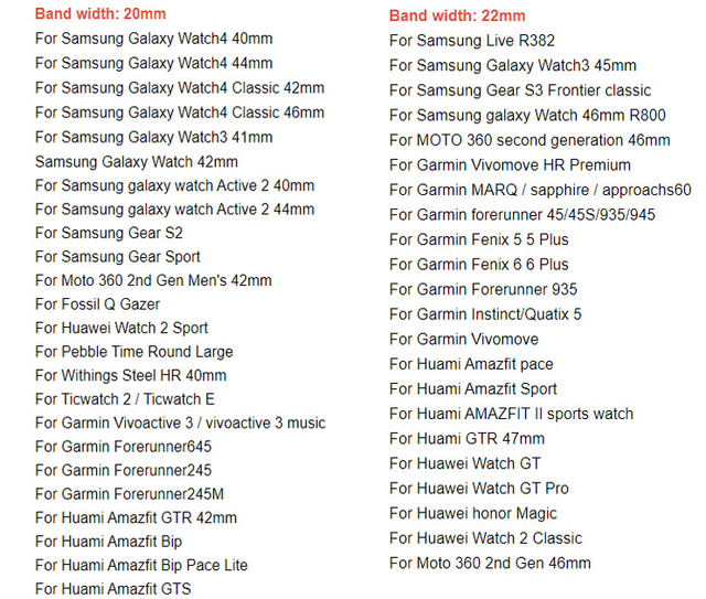 Nylonowy pasek sportowy na zewnątrz do Samsung Galaxy 3/4, Huewei GT 2E - różne rozmiary - Wianko - 2