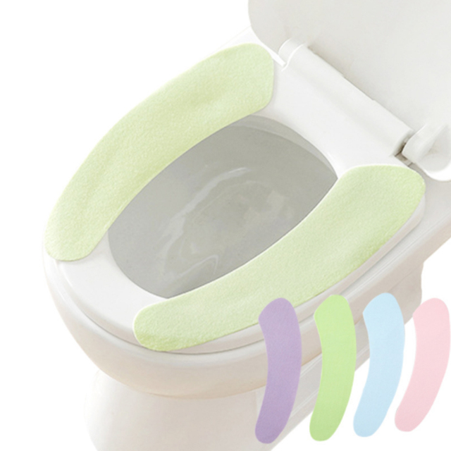 Naklejka na deskę toaletową pluszowa, zmywalna i antystatyczna, w kolorze szczotkowanej stali - Wianko - 2