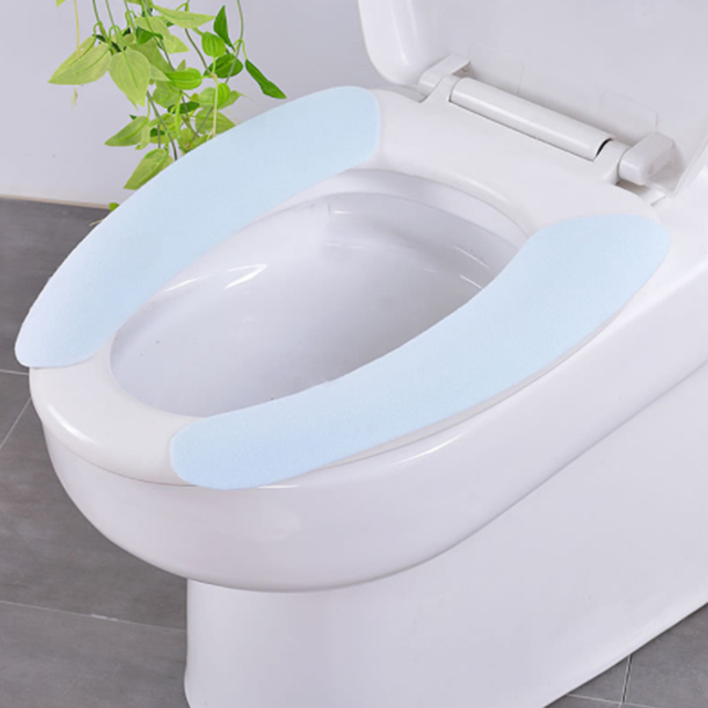 Naklejka na deskę toaletową pluszowa, zmywalna i antystatyczna, w kolorze szczotkowanej stali - Wianko - 5