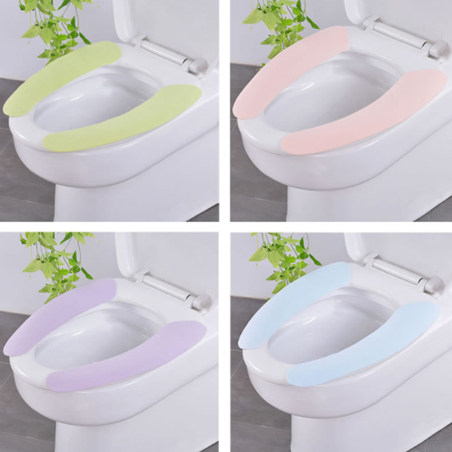 Naklejka na deskę toaletową pluszowa, zmywalna i antystatyczna, w kolorze szczotkowanej stali - Wianko - 1