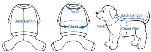 Ciepły sweter dla małych i średnich psów z nadrukiem w kropki - Wianko - 2