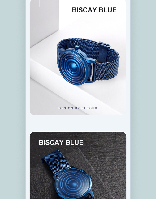Zegarek kwarcowy z magnetyczną niebieską kulą dla kobiet i mężczyzn, wodoodporny, luksusowy, ze stali nierdzewnej, w kolorze srebrnym - 2021 - Wianko - 16