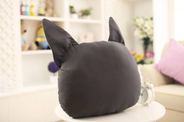 Pluszowy pies Husky 3D Samoyed, 38x35 cm - zabawka/ poduszka dla psa, domu, samochodu, prezent urodzinowy - Wianko - 11