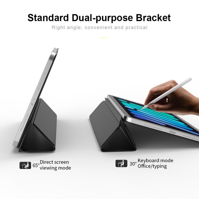 Pokrowiec na iPad Mini 6 (2021) - magnetyczny, inteligentny, 8.3 cala (Tablet Case) - wsparcie dla Apple Pencil Charge - Wianko - 6