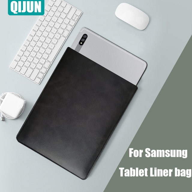 Torba na tablet Samsung Galaxy Tab S 8.4 2014 - skórzany pokrowiec ochronny SM-T700 T705 - Wianko - 2