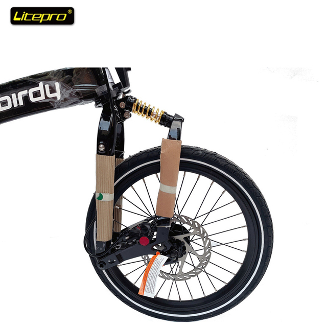 Amortyzator przedni Litepro do składanych rowerów Birdy - regulowane tłumienie sprężyny - Wianko - 5