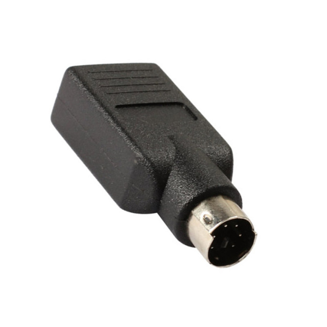 Adapter konwerter USB na PS2 PS/2 do myszki i klawiatury PC, kolor czarny - Wianko - 5