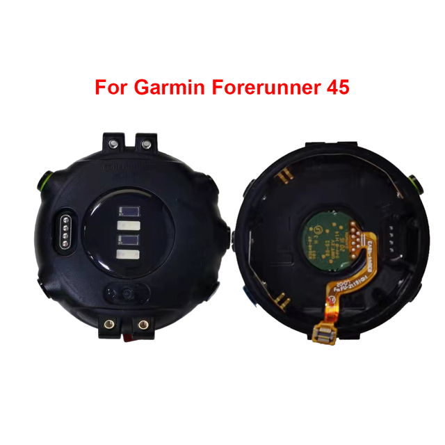 Obudowa tylna do zegarka Garmin Forerunner 45 z przyciskami, część zamienna bez baterii - Wianko - 1