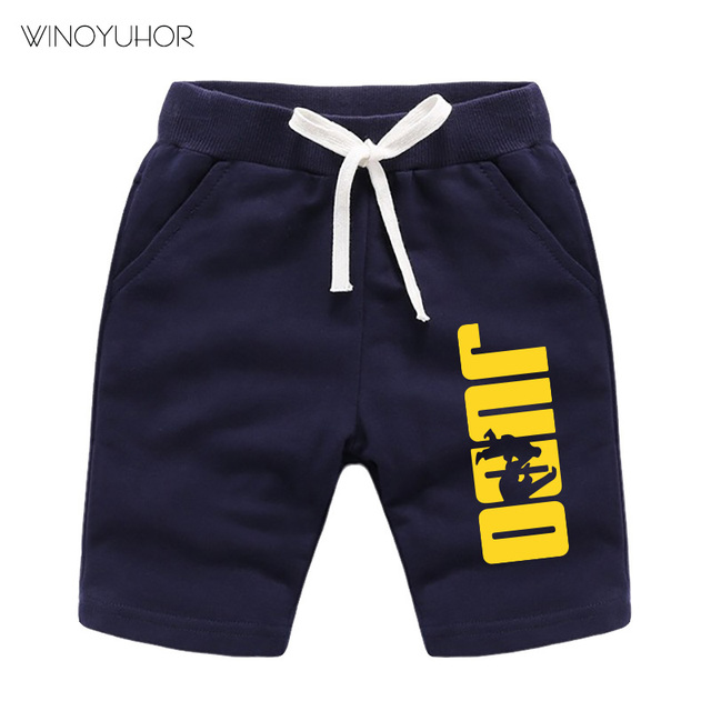 Dziecięce bawełniane szorty Judo - nadruk liter, letnie, dla chłopców i dziewcząt - Wianko - 7