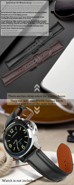 Pasek ze skóry naturalnej MAIKES, czarny/brązowy, szerokość 18-24mm - dla zegarka DW Daniel Wellington - Wianko - 27