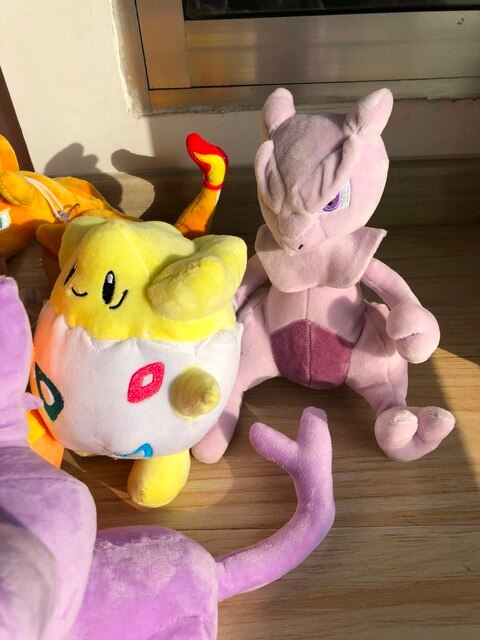 Pluszowe lalki Anime Pokemon - Pikachu, Charmander, Squirtle, Bulbasaur, Jigglypuffs, Eevee, Snorlax - prezent dla dzieci - Wianko - 8