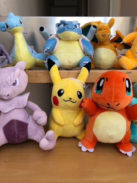 Pluszowe lalki Anime Pokemon - Pikachu, Charmander, Squirtle, Bulbasaur, Jigglypuffs, Eevee, Snorlax - prezent dla dzieci - Wianko - 16
