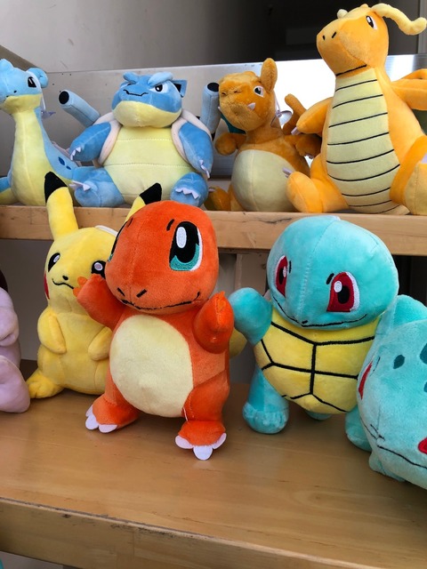 Pluszowe lalki Anime Pokemon - Pikachu, Charmander, Squirtle, Bulbasaur, Jigglypuffs, Eevee, Snorlax - prezent dla dzieci - Wianko - 17
