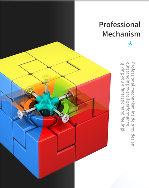 MoYu Meilong Puppet one | Bandażowane Magiczne Kostki Rubika 2x2x2 i 3x3x3 - Wianko - 5