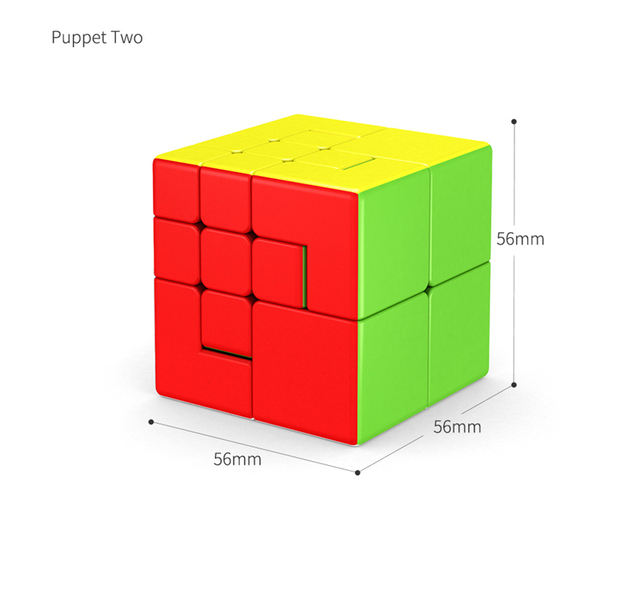 MoYu Meilong Puppet one | Bandażowane Magiczne Kostki Rubika 2x2x2 i 3x3x3 - Wianko - 10