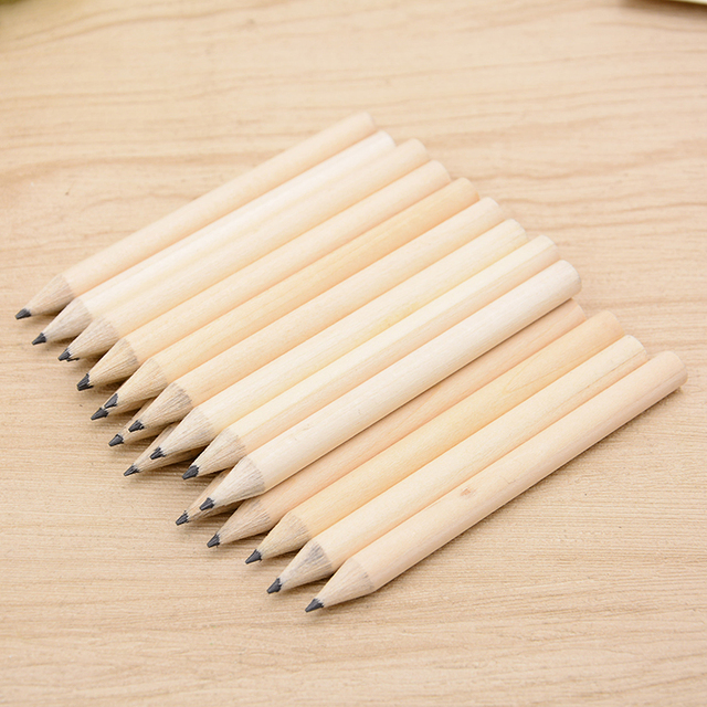 Kawaii drewniany ołówek 8.8cm HB - 100 sztuk - Wianko - 1