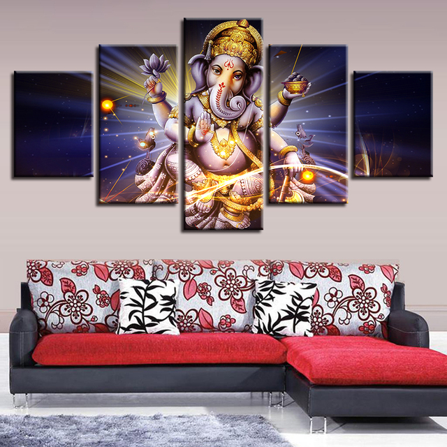 5D DIY Diamentowe Malowanie Ganesha Trąba Słoniowa - 5 Sztuk - Wianko - 2