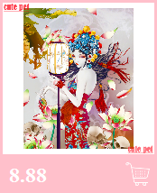 Ręcznie wykonana dekoracja DIY: Chiński styl opery - diamentowe malowanie 5D z rhinestonami, pełne kwadratowe okręgi haftujące mozaikę - Wianko - 10