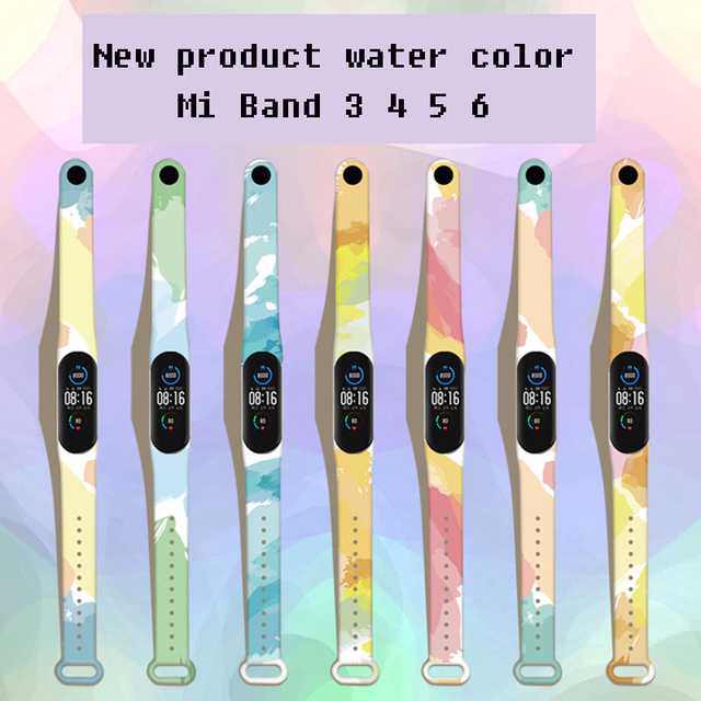 Sportowy pasek silikonowy koloru Morandi dla Xiaomi Mi Band 6/5/4/3 oraz Amazfit Band 5 - Wianko - 1