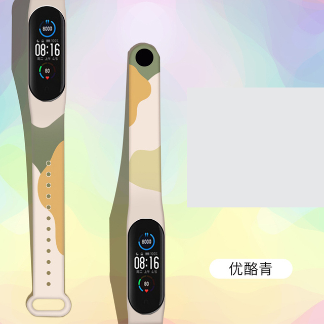 Sportowy pasek silikonowy koloru Morandi dla Xiaomi Mi Band 6/5/4/3 oraz Amazfit Band 5 - Wianko - 8