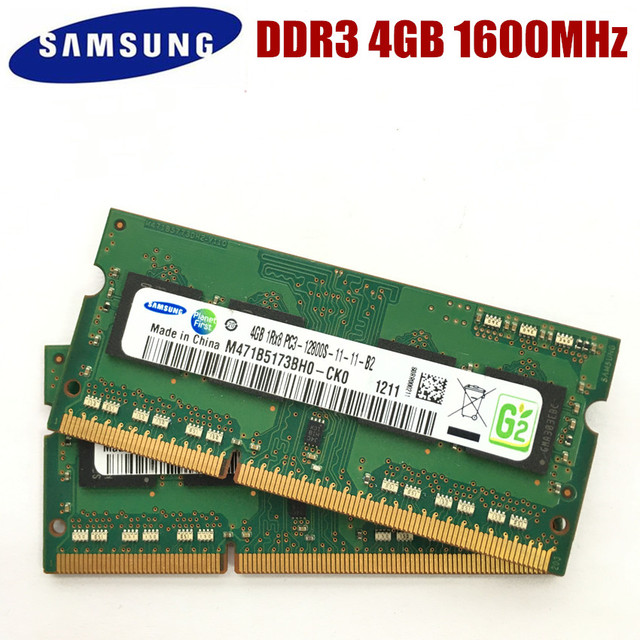 Pamięć laptopa SAMSUNG 8GB DDR3 1600MHz PC3-12800S SODIMM RAM 2GB 4GB - Wianko - 4