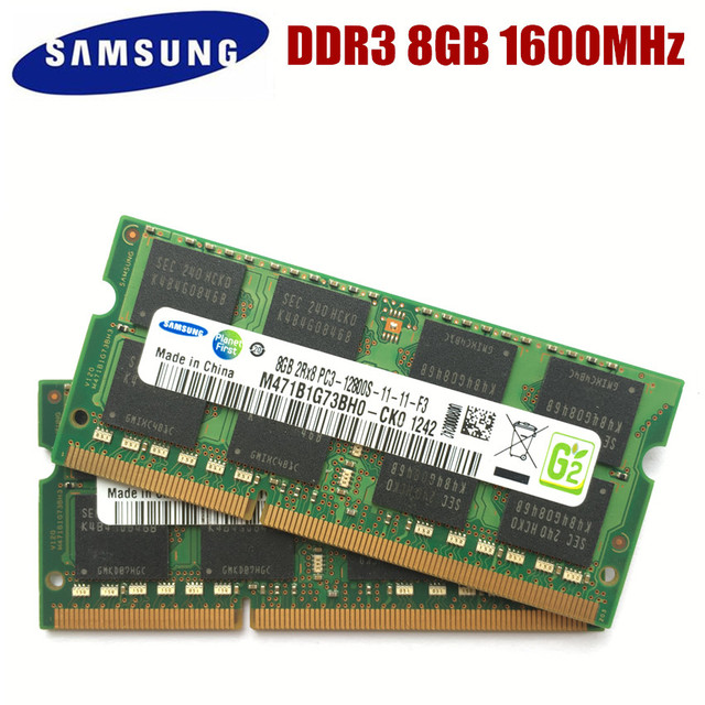 Pamięć laptopa SAMSUNG 8GB DDR3 1600MHz PC3-12800S SODIMM RAM 2GB 4GB - Wianko - 6