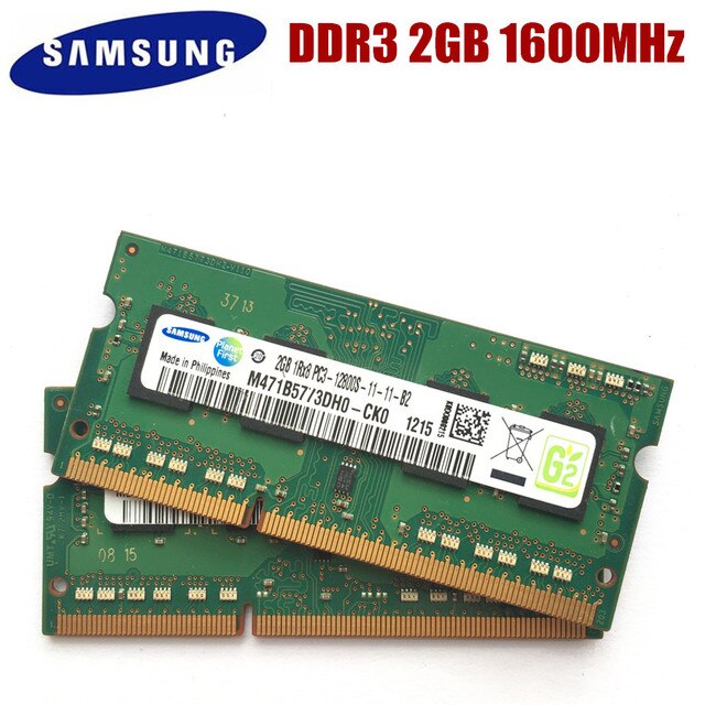 Pamięć laptopa SAMSUNG 8GB DDR3 1600MHz PC3-12800S SODIMM RAM 2GB 4GB - Wianko - 2
