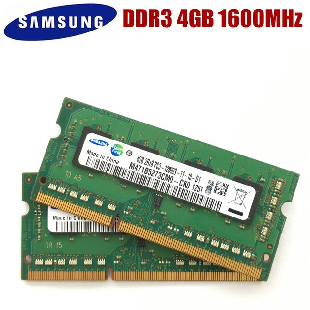 Pamięć laptopa SAMSUNG 8GB DDR3 1600MHz PC3-12800S SODIMM RAM 2GB 4GB - Wianko - 5