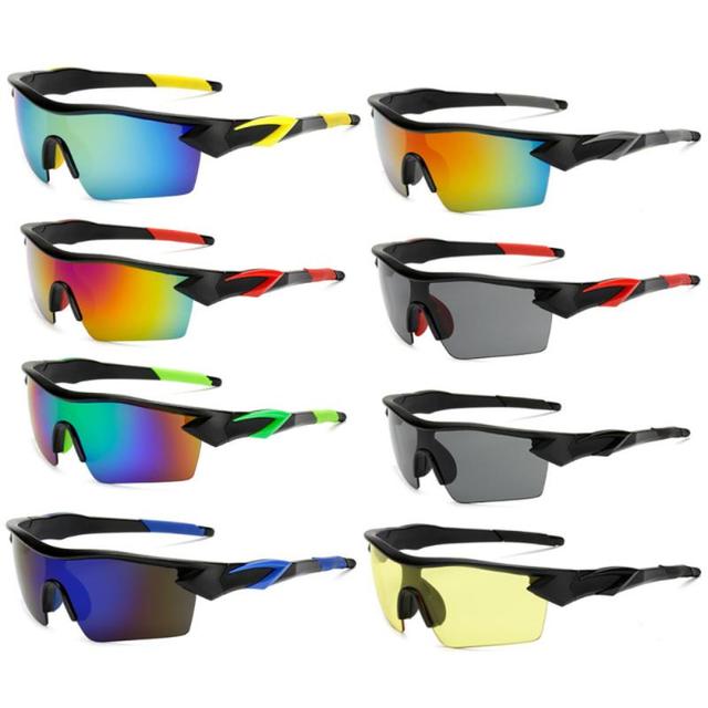 Okulary rowerowe mężczyźni, zdejmowane, kolorowe, soczewki przeciwsłoneczne - Wianko - 3