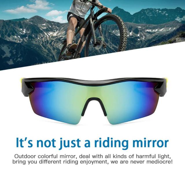 Okulary rowerowe mężczyźni, zdejmowane, kolorowe, soczewki przeciwsłoneczne - Wianko - 5