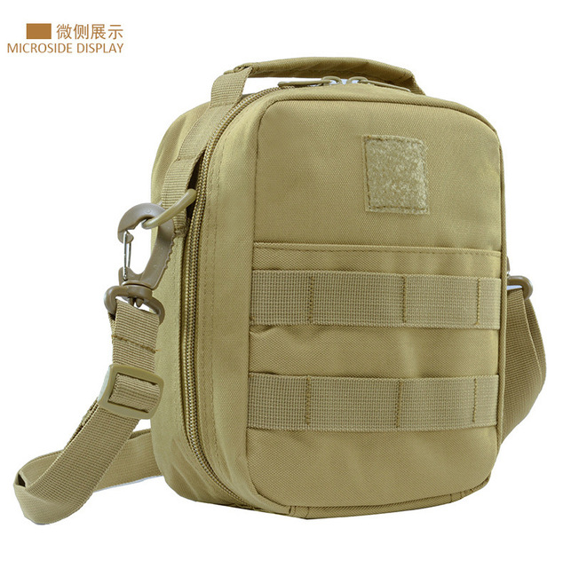 Wojskowa torba biodrowa MOLLE dla mężczyzn - Survival Tactical, apteczka, etui na multitool, latarka, kabura - Wianko - 11