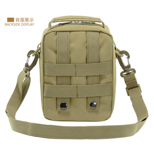 Wojskowa torba biodrowa MOLLE dla mężczyzn - Survival Tactical, apteczka, etui na multitool, latarka, kabura - Wianko - 13