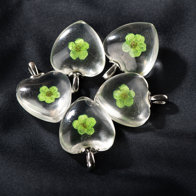 20 sztuk ręcznie wykonanych żelaznych serc z kwiatowym wzorem do naszyjnika - biżuteria - Wianko - 12