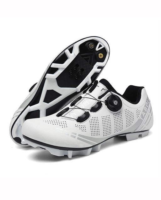 Męskie buty rowerowe MTB górskie obuwie na płaskiej podeszwie - Wianko - 46