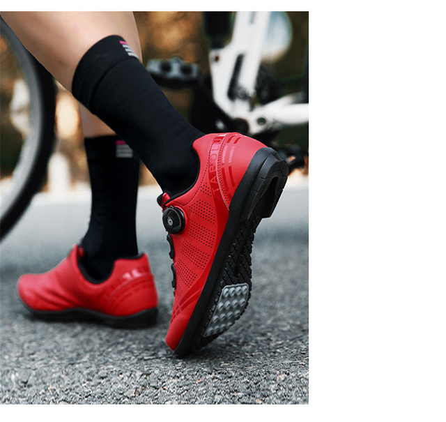 Męskie buty rowerowe MTB górskie obuwie na płaskiej podeszwie - Wianko - 29