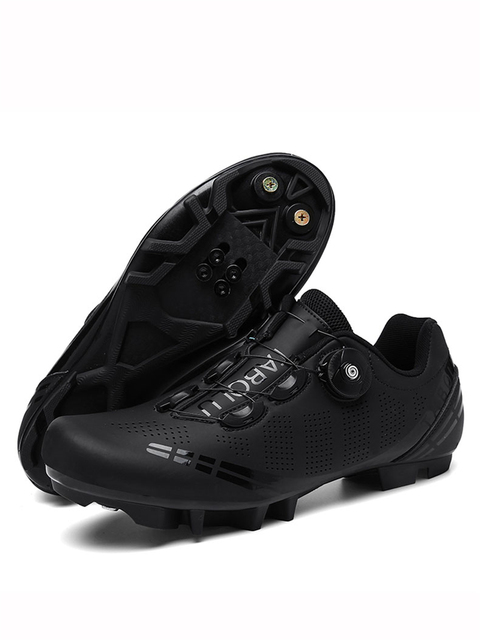 Męskie buty rowerowe MTB górskie obuwie na płaskiej podeszwie - Wianko - 44