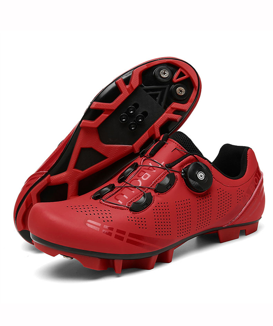 Męskie buty rowerowe MTB górskie obuwie na płaskiej podeszwie - Wianko - 45