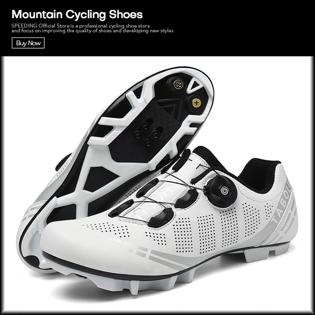 Męskie buty rowerowe MTB górskie obuwie na płaskiej podeszwie - Wianko - 9