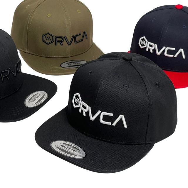 Czapka z daszkiem RVCA dla mężczyzn i kobiet – hip hop Snapback deska regulowana - Wianko - 1