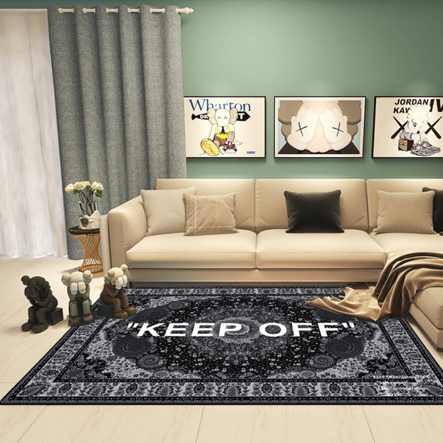 Klasyczny dywan wzorzysty kwiat nerkowca do salonu i sypialni - Wianko - 9