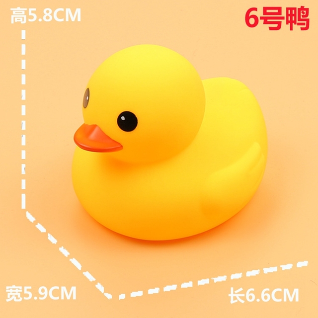 Duża żółta kaczka do kąpieli dla niemowląt 0-12 miesięcy - Wianko - 14