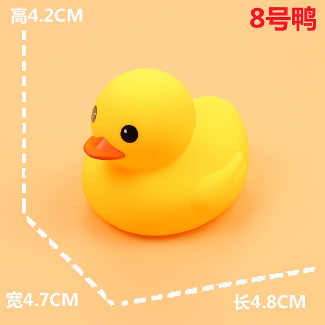 Duża żółta kaczka do kąpieli dla niemowląt 0-12 miesięcy - Wianko - 16