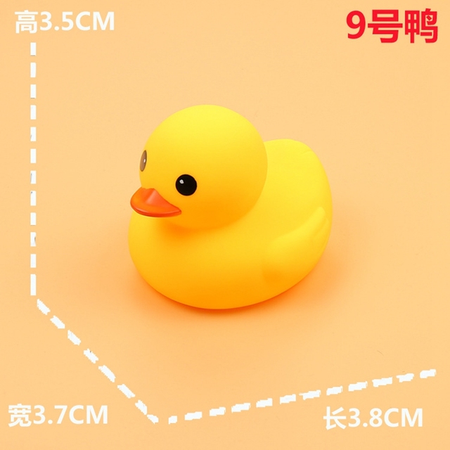 Duża żółta kaczka do kąpieli dla niemowląt 0-12 miesięcy - Wianko - 17
