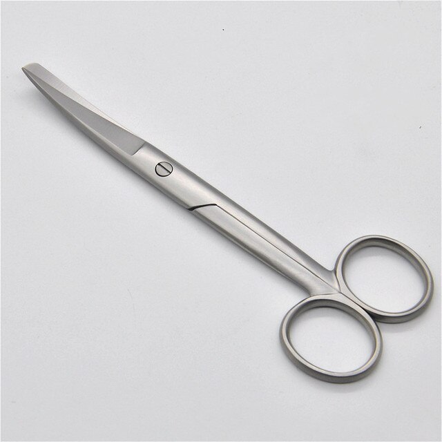 Nożyczki medyczne z ostrej stali nierdzewnej, długość 12.5cm/14cm/16cm, zarówno okrągłe, jak i zakończone ostrymi końcówkami - Wianko - 5