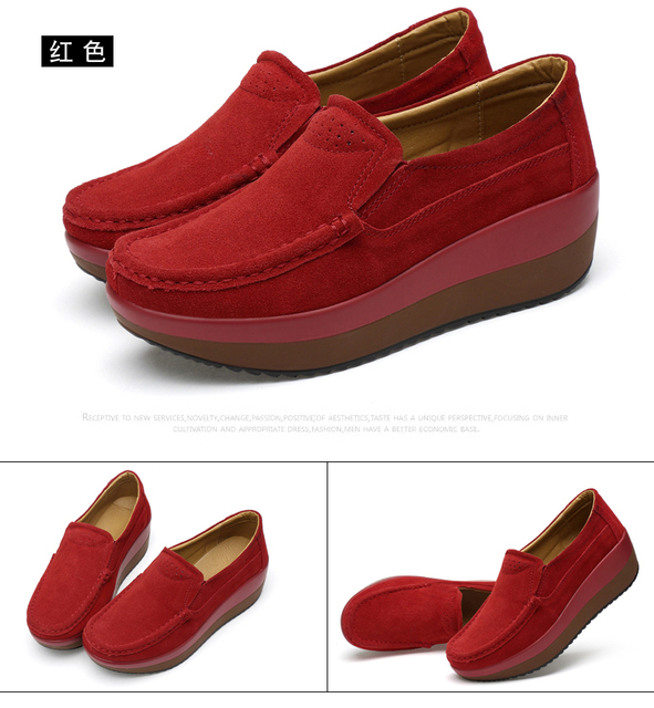 Nowe wiosenne buty damskie z miękkimi podeszwami i wzorem grochu - Wianko - 42