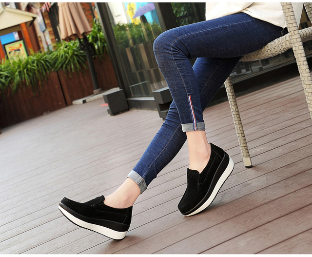 Nowe wiosenne buty damskie z miękkimi podeszwami i wzorem grochu - Wianko - 33