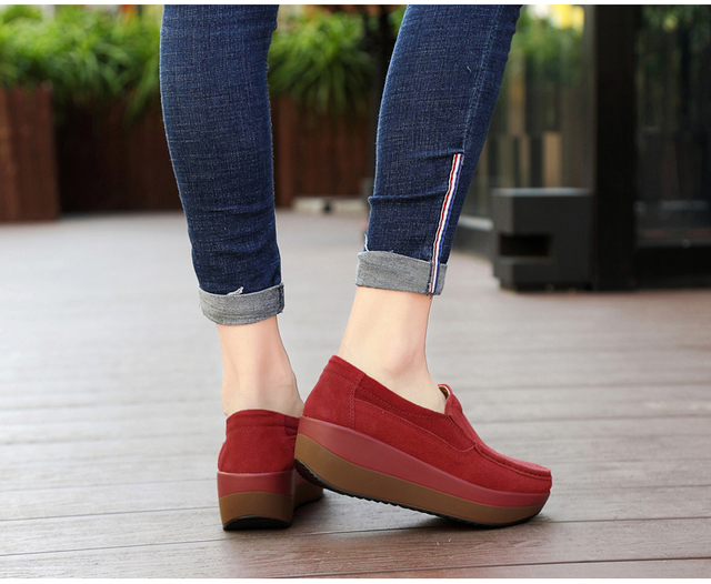 Nowe wiosenne buty damskie z miękkimi podeszwami i wzorem grochu - Wianko - 21