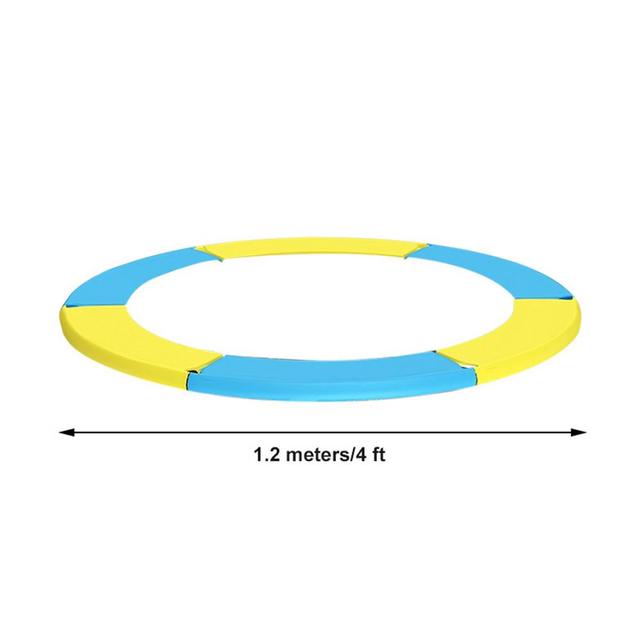 Pokrywa krawędzi trampoliny 4/5 stóp - wymiana, poduszka bezpieczeństwa, ochrona sprężyn - Trampoliny - Wianko - 8